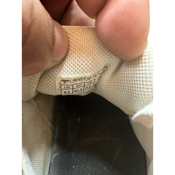 Creative Recreation Sz 9.5 Perforated Sneakers Strap & Lace-Up Design - Picture 12 of 16